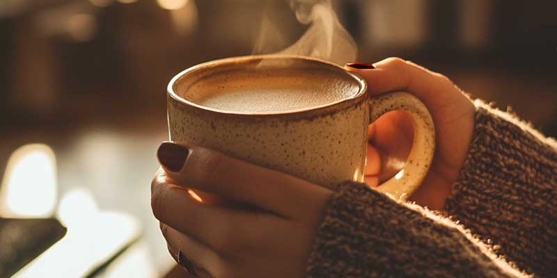 delicious cup of coffee